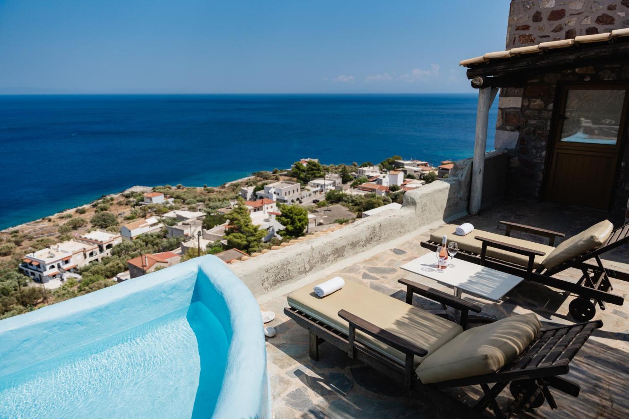 Castle Rizaraki Hotel Kokkala Bagian luar foto