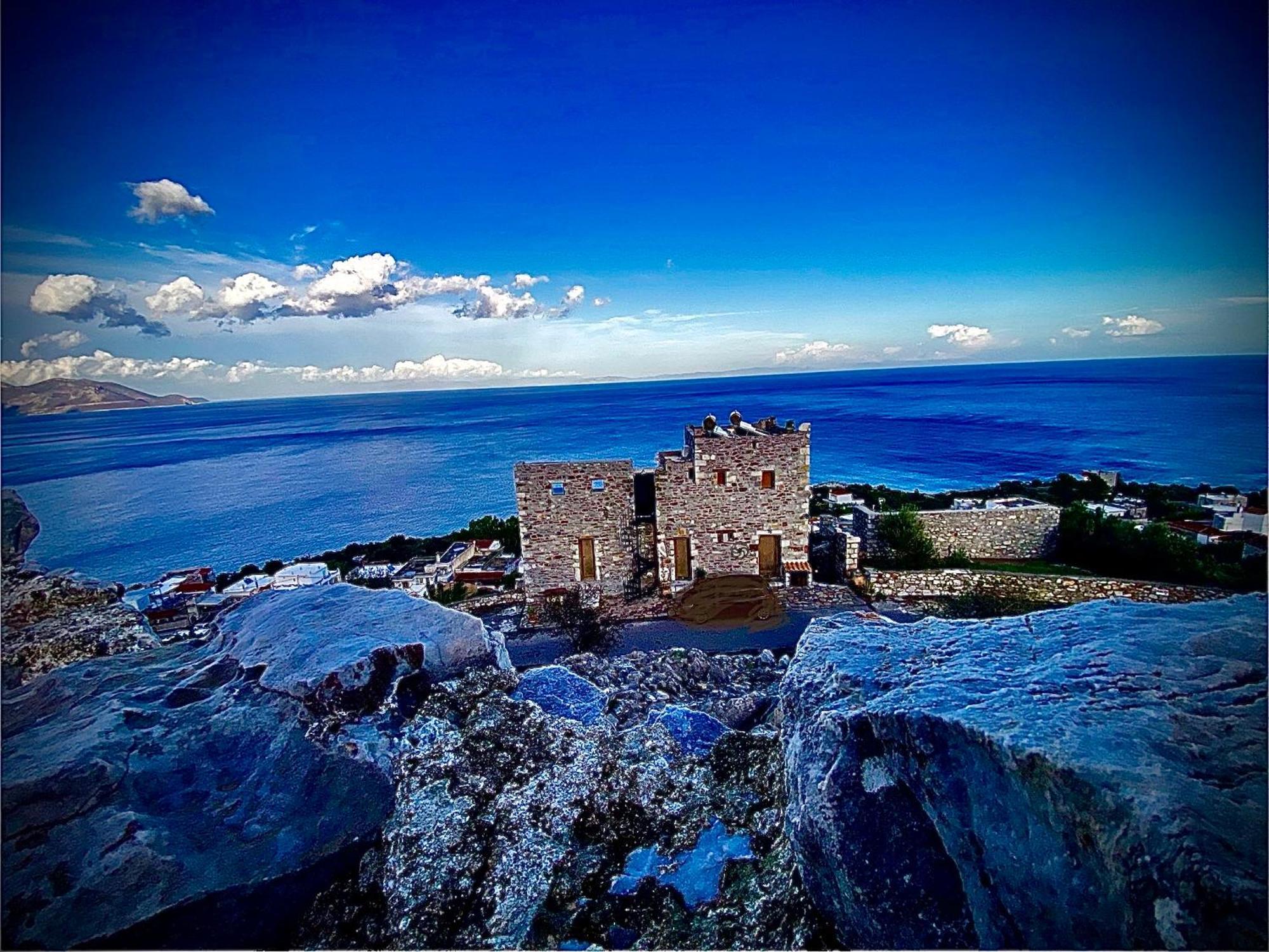 Castle Rizaraki Hotel Kokkala Bagian luar foto